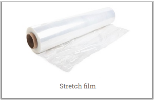 Rollo de stretch film transparente para paletizado