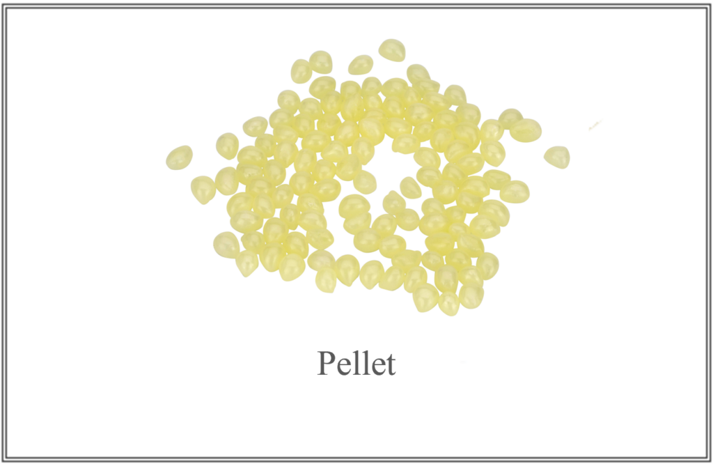 Pellets de adhesivo Hot Melt industrial